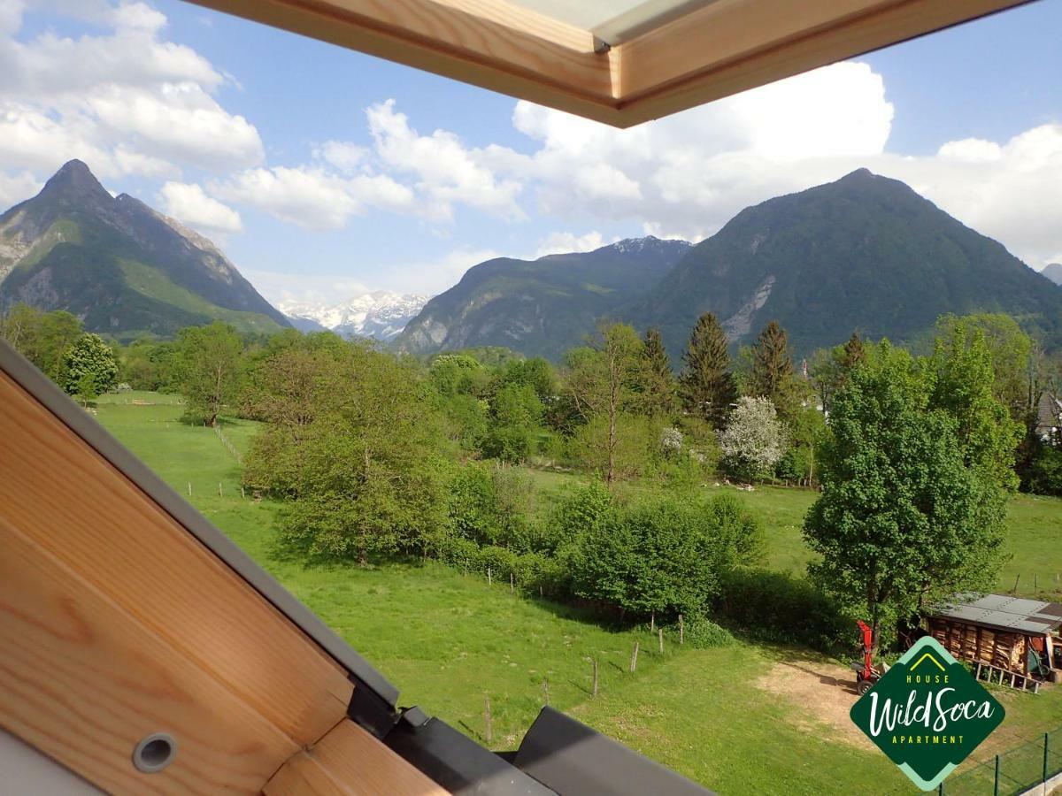 Wild Soca House Apartment No.5 Bovec Exteriör bild